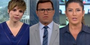 Jornalistas da Globo (Foto: Reprodução)