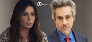 Travessia - Stenio (Alexandre Nero) é sequestrado e Helô (Giovanna Antonelli) fica em pânico (Foto: Reprodução / Globo / Montagem TV Foco)