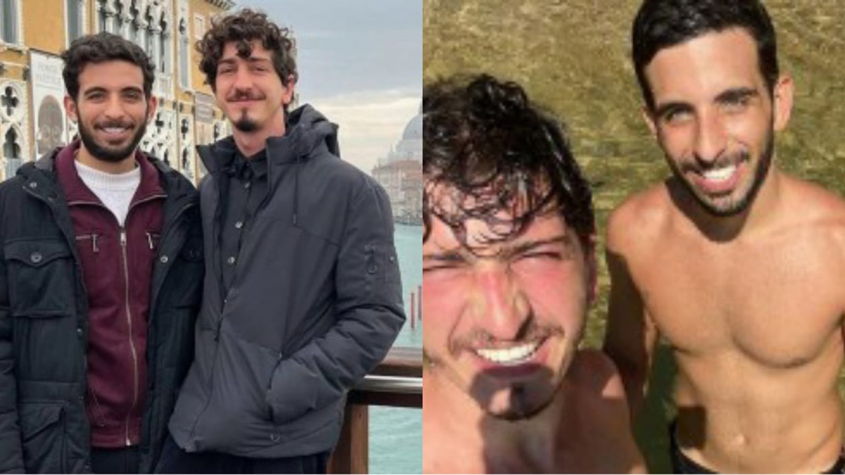 Os ex-namorado, Johnny Massaro e João Pedro Accioly