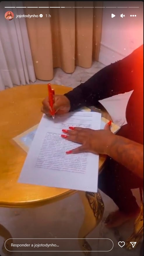 Jojo Todynho assinou de vez seu divórcio de Lucas Souza (Foto: Reprodução/ Instagram)