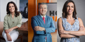 Adriana, Ana Paula e Kovalich: expuseram com quem são casados (Foto: Divulgação)