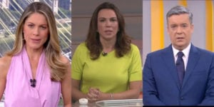 Jornalistas da Globo, Ana Paula Araújo, Jacqueline Brazil e Roberto Kovalick (Foto: Reprodução)