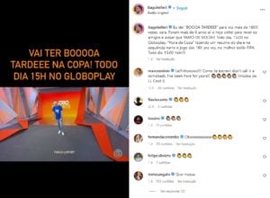 Após pedir demissão da emissora carioca, o apresentador Tiago Leifert tem retorno à Globo anunciado e causa revolta (Foto: Reprodução / Instagram)
