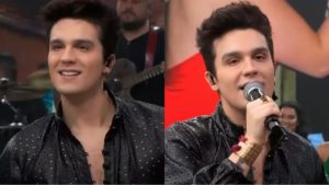 Luan Santana no Faustão na Band (Reprodução)