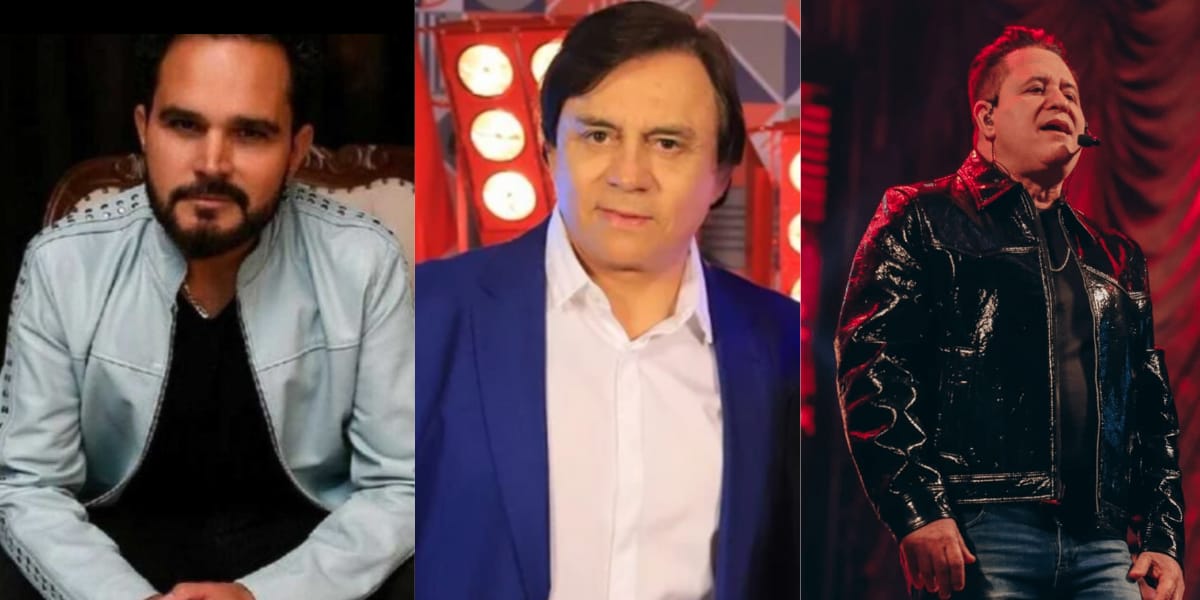 Luciano Camargo, Chitãozinho e Marrone, junto com suas respectivas duplas, possuem cachês absurdos (Reprodução: Montagem TV Foco)