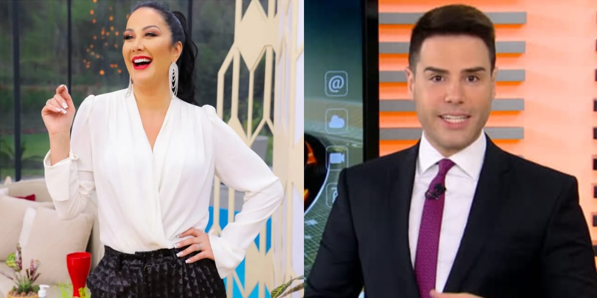 Luiz Bacci afirma que já namorou com Helen Ganzarolli (Reprodução: Montagem TV Foco)