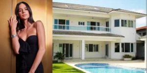 Mansão que Bruna Marquezine vendeu para sertanejo (Reprodução: Montagem TV Foco)