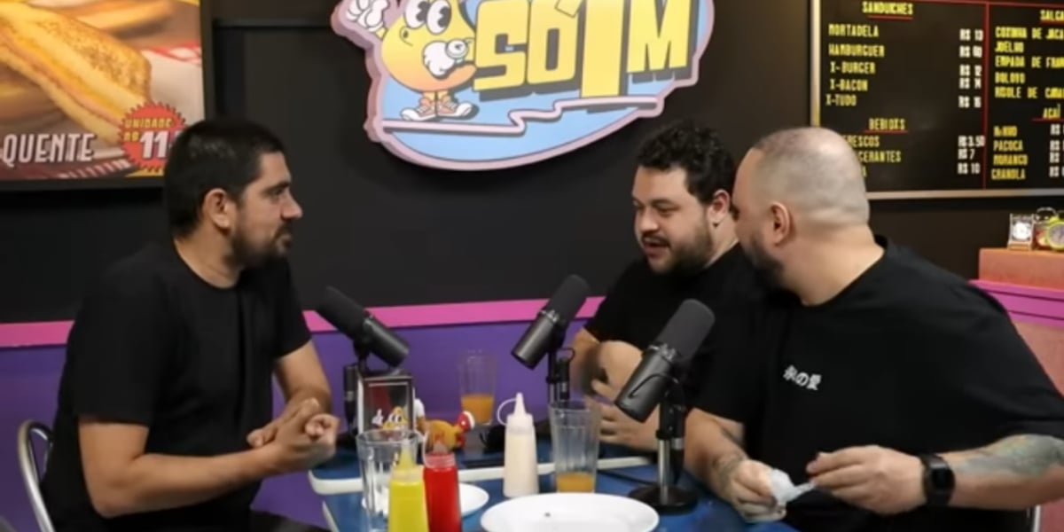 Marcelo Adnet contou que foi passar noite em claro com Galvão Bueno (Reprodução: Youtube)