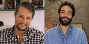 Marcelo Serrado e Humberto Carrão - Foto: Reprodução