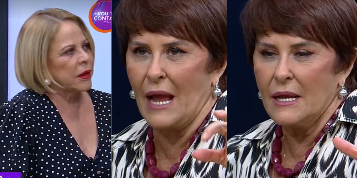 Claudete Troiano recebe Márcia Sensitiva em seu programa na RedeTV! e fala sobre a Copa (Reprodução: RedeTV! Claudete Troiano recebe Márcia Sensitiva em seu programa na RedeTV! e fala sobre a Copa (Reprodução: RedeTV!