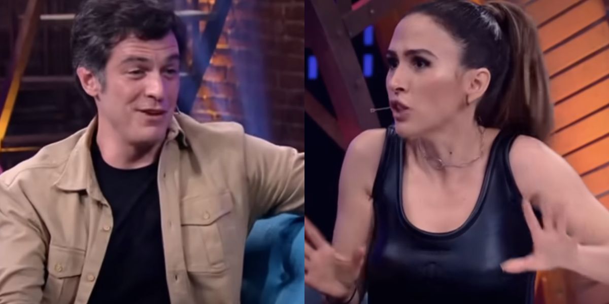 Mateus Solano foi o convidado de Tatá Werneck (Reprodução) 
