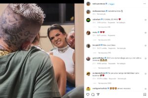 Mel Maia, de apenas 18 anos, faz procedimento, após sensitiva confirmar gravidez na vida da atriz (Foto: Reprodução / Instagram)