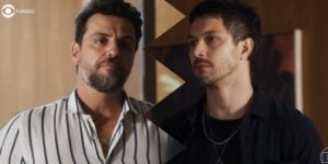 Moretti e Oto vão se enfrentar na novela Travessia (Foto: Reprodução/Globo/Colagem/Thais Teles)