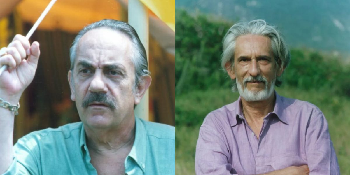 Paulo José e Ivan de Albuquerque (Reprodução: montagem TV Foco)