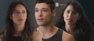 Cara e Coragem - Pat escorraça Rebeca, Renan abusa de Jéssica e Regina vira bicho contra Leonardo (Foto: Reprodução / Globo / Montagem TV Foco)