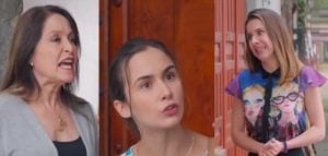 Vencer o Desamor - Romina desmascara Dafne e revela segredo bombástico para Bárbara (Foto: Reprodução / Las Estrellas / Montagem TV Foco)
