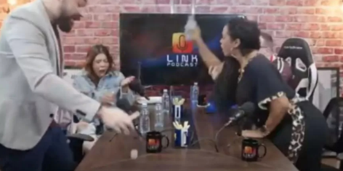 Rosiane bate-boca com Ingrid Ohara em live e joga água na cara da ex-colega de A Fazenda 14 - Foto: Reprodução
