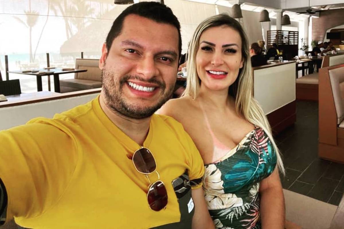 Thiago Lopes, marido de Andressa Urach, escancara que possui áudio de mais de 30min onde sua esposa pede o sacrifício do filho - Foto Reprodução