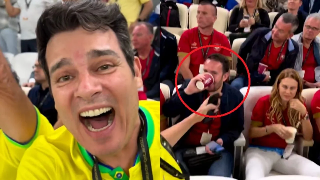 O apresentador Celso Portiolli, do SBT, debochou de rapaz e tomou atitude ao se deparar com reação inesperada - Foto Reprodução