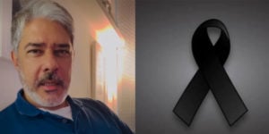 William Bonner lamenta morte de pessoa amada (Reprodução: Montagem TV Foco)