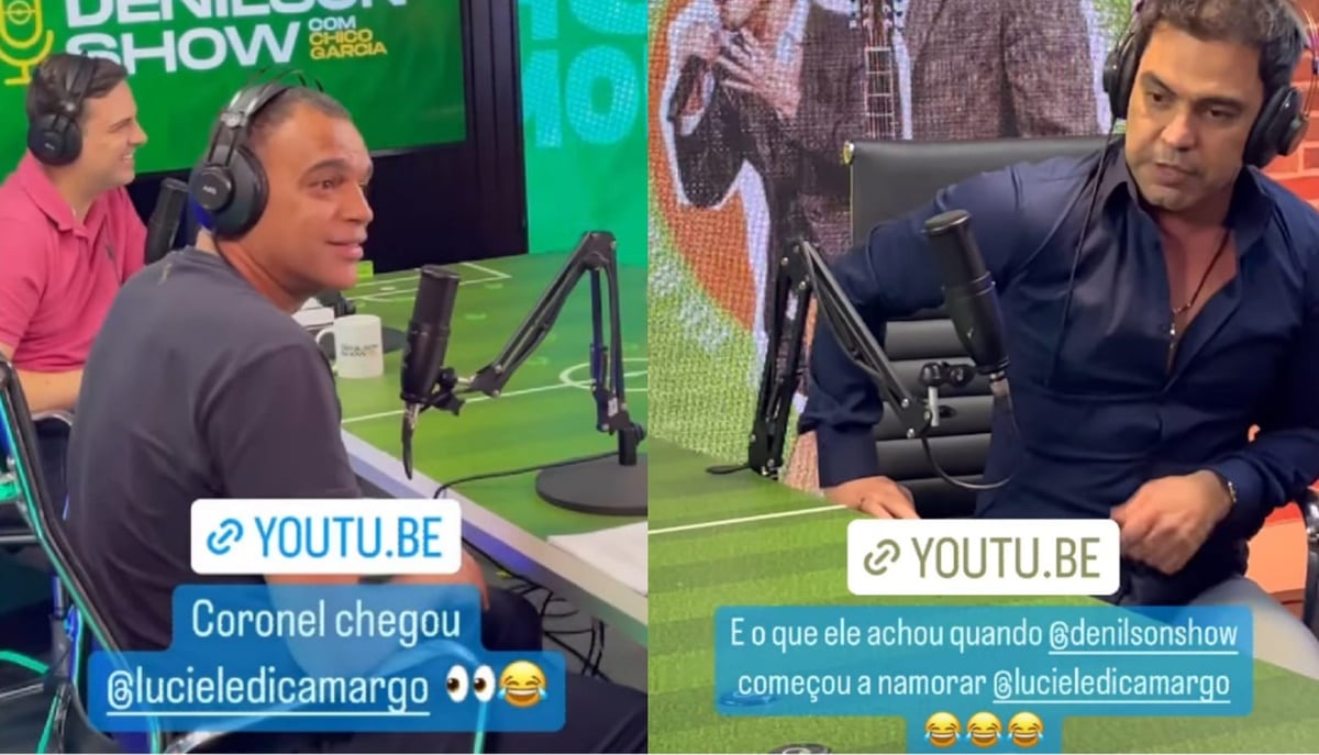 Denílson ouve Zezé Di Camargo assumir o que pensa dele e contar o que disse pra irmã caçula quando ela anunciou relação