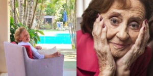Laura Cardoso tem uma casa que mais parece um sonho (Foto Reprodução/Montagem/TV Foco)