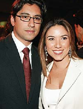 Filha de Silvio Santos ao lado de ex-marido (Foto: Divulgação)