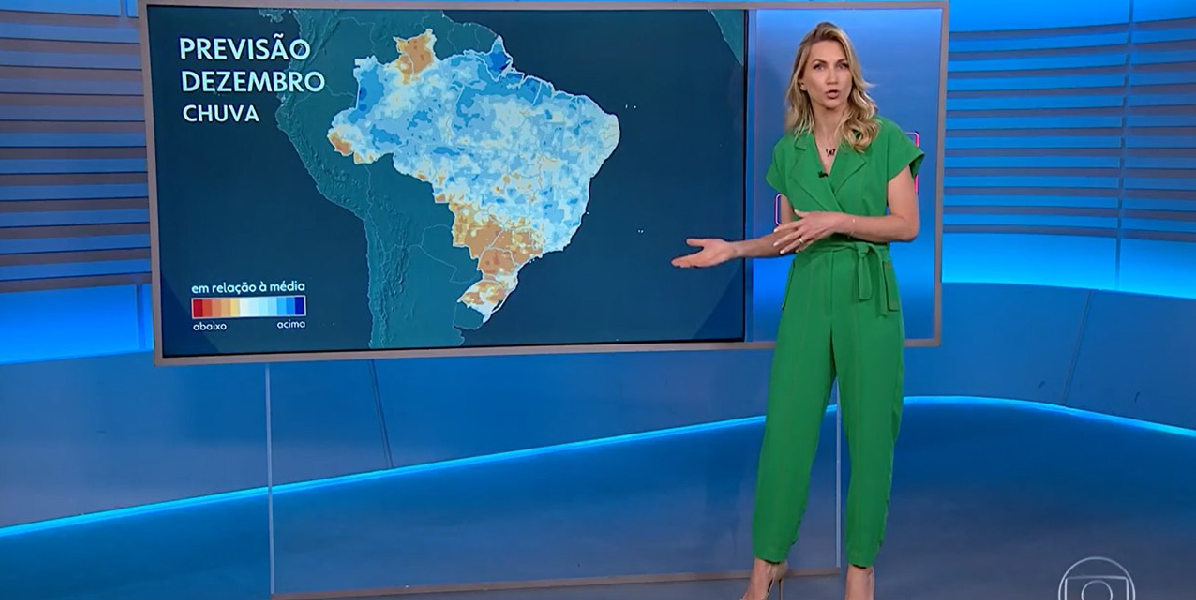 Anne Lottermann no Jornal Nacional (Foto: Divulgação)