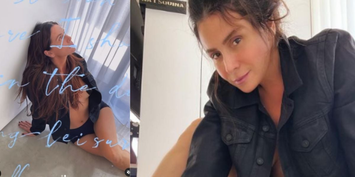 Só de calcinha e sem sutiã, Giovana Antonelli prova que é uma das mulheres mais lindas do Brasil  