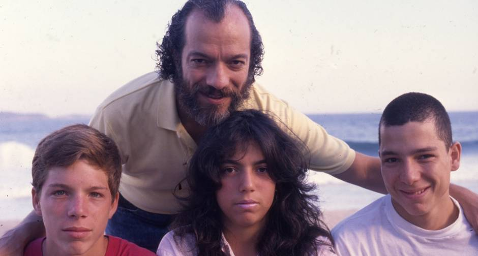 Carlos Augusto Strazzer e os filhos (Foto: Divulgação)