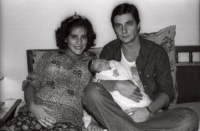 Glória Pires e Fábio Júnior quando ainda eram casados (Foto: Divulgação)
