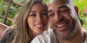 Micaela Mesquita e Adriano Imperador (Foto: Reprodução)