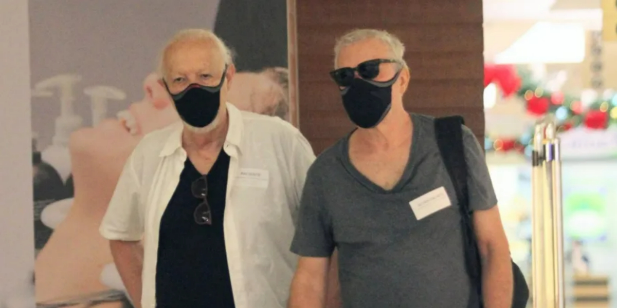 Ney Latorraca e Edi Botelho estão juntos há 27 anos (Foto: Adão/AgNews)