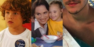Gabriel Kaufmann e Joana Mocarzel em 