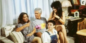 Maria Zilda com elenco em 