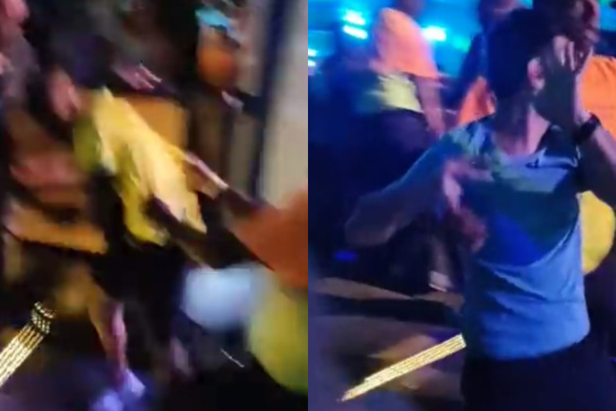 Show da cantora Ludmilla terminou em confusão e cantora precisou intervir na situação (Foto: Reprodução)