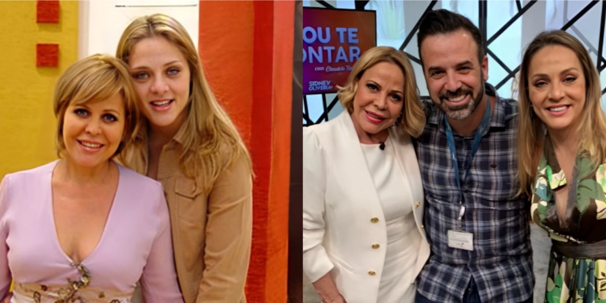 Claudete Troiano e Marcela Manso (Foto: Reprodução/Band/RedeTV!)