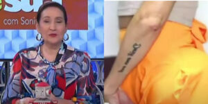 Famosa revelou problema com falsa médica no programa de Sonia Abrão (Foto: Reprodução/RedeTV!)