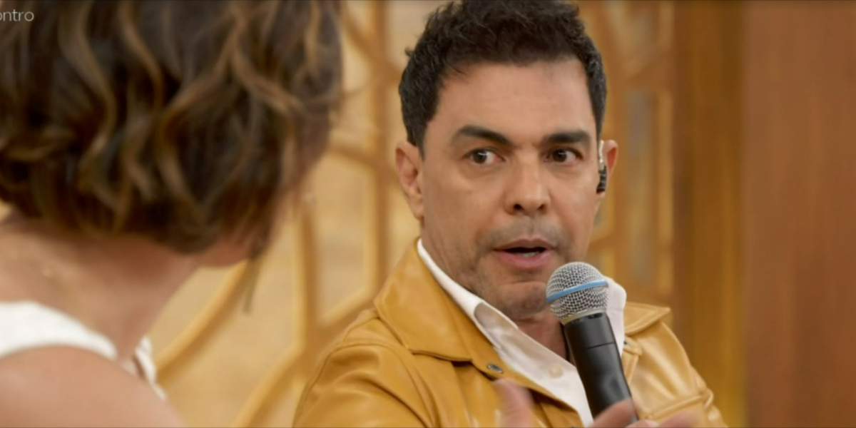 Zezé falou sobre problema de voz no quadro "Bem Estar" (Foto: Reprodução/TV Globo)