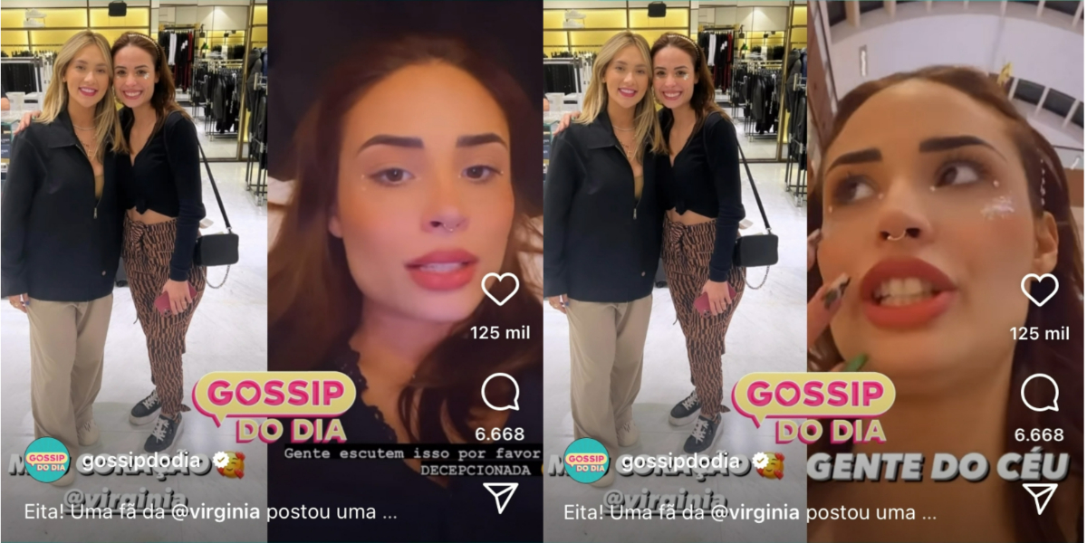 Influenciadora criticou Virgínia Fonseca (Foto: Reprodução/Instagram) Influenciadora criticou Virgínia Fonseca (Foto: Reprodução/Instagram)
