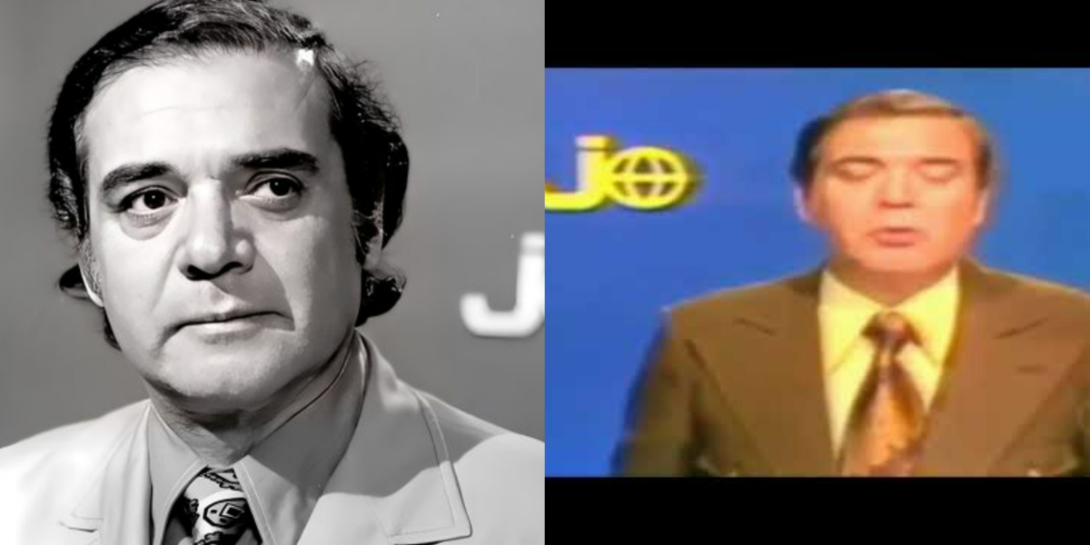 Heron Domingues foi âncora do "Jornal Internacional" (Foto: Reprodução/TV Globo)