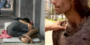 Ator da Globo virou morador de rua (Foto: Reprodução)