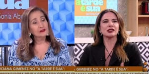 Sonia Abrão e Luciana Gimenez (Foto: Reprodução/RedeTV!)