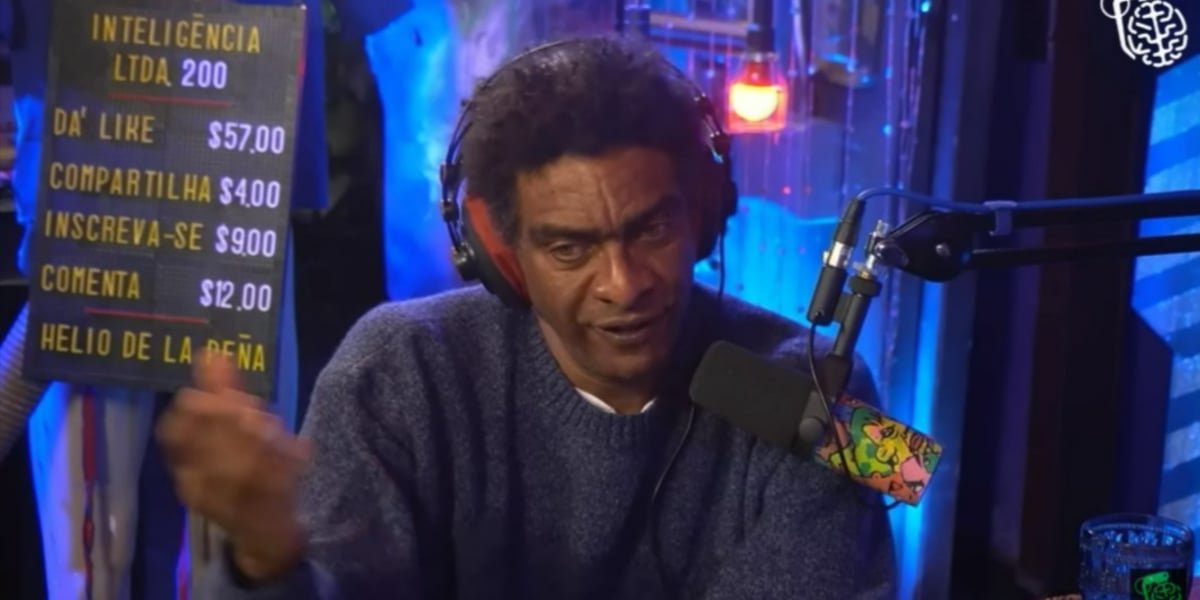 Hélio De La Peña no "Inteligência Ltda." (Foto: Reprodução/YouTube)