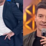 Rodrigo Faro dá presente a galã da Record, diz o que ouviu em camarim e ator chora: "Tá difícil falar" - Foto Reprodução