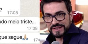 Padre Fábio de Melo expõe print de conversa com moça e tristeza: 