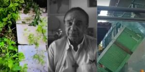 Piscina com água verde, paredes esburacadas e incendiada: mansão de Agnaldo Timóteo está em estado deplorável - Foto Reprodução