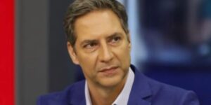 Lacombe em um dos programas que comandou. - Foto: Reprodução / Internet