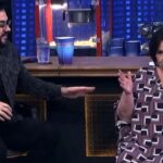 Déa Lúcia faz pergunta indiscreta no Domingão e Fábio de Melo até sai de perto: "Ele é grande em tudo?" - Foto Reprodução Globo