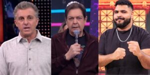 Luciano Huck manda recado para Paulo Vieira, após piada surpresa pedindo volta de Faustão: 